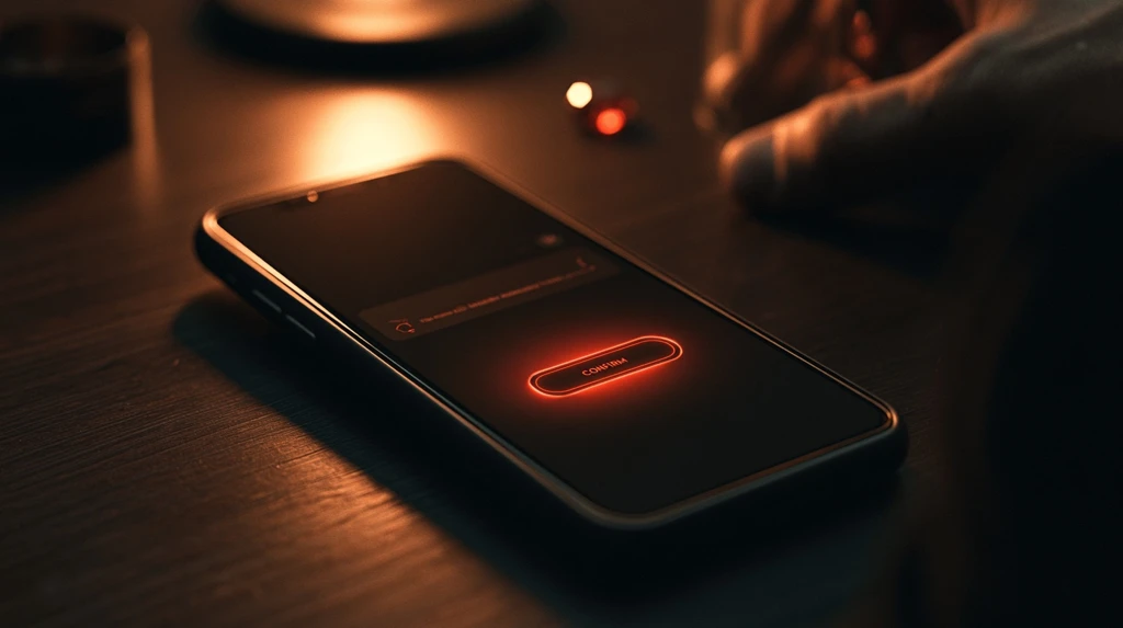 Smartphone screen showing a dark game rename dialog with a confirm button and gem icon